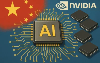 China busca triplicar produção de chips de IA para reduzir dependência da Nvidia