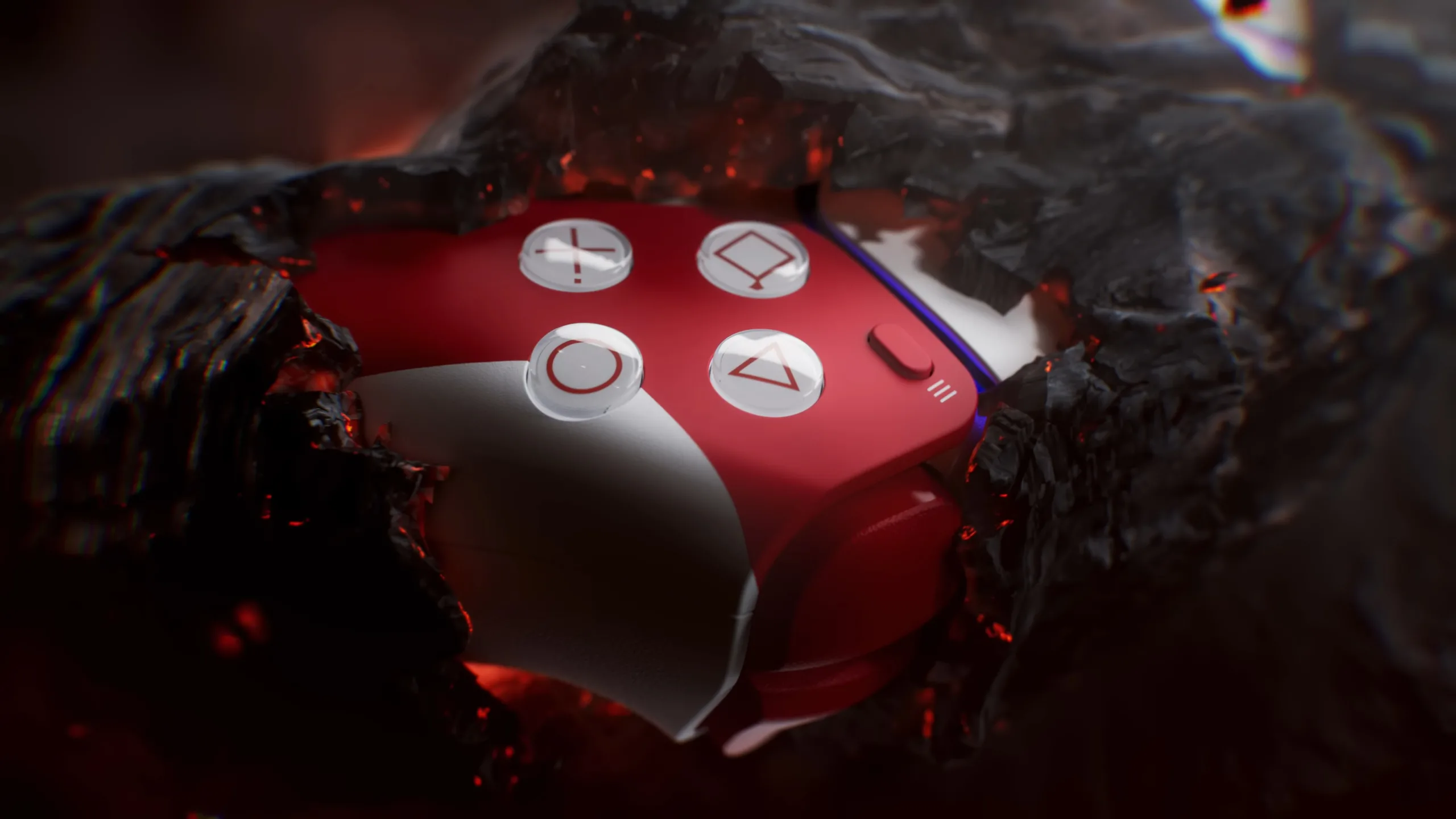 Controle DualSense Edição Limitada Celebra 20 Anos de God of War