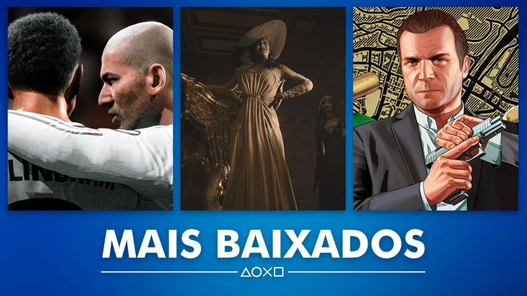 GTA V e Red Dead Redemption 2 dominam a PS Store em agosto