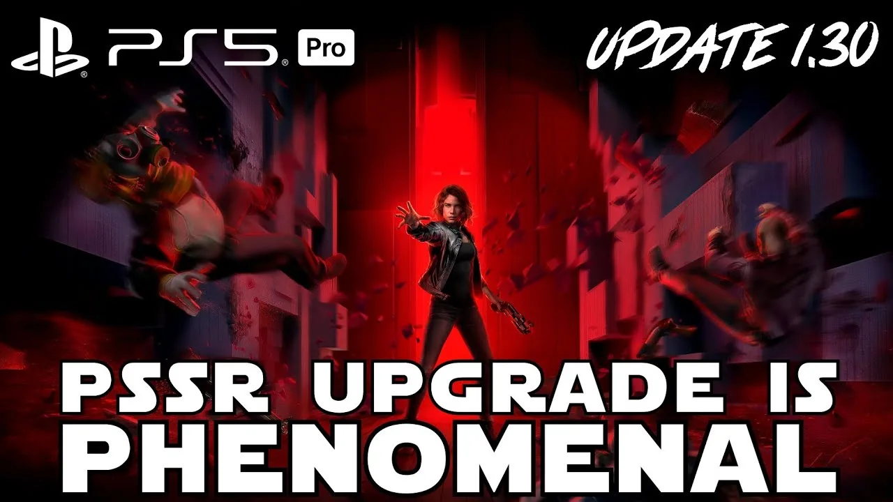 Control Ultimate Edition: Atualização 1.30 Traz PSSR para PS5 Pro e Mais