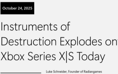 Instruments of Destruction Explode no Xbox Series X|S