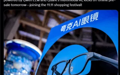 Alibaba lança óculos inteligentes Quark AI: Desafio direto à Meta e Apple?