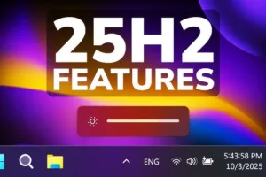 Microsoft libera Windows 11 25H2 com reforços de IA e segurança