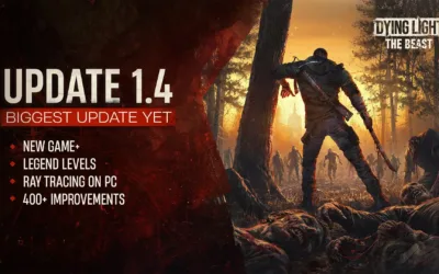 Dying Light: The Beast recebe maior update com Ray Tracing, New Game+ e Níveis de Lenda