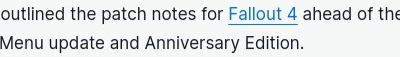 Fallout 4: Bethesda Alerta Mods e Detalha Patch de Aniversário