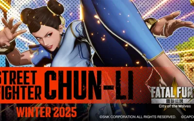 Chun-Li de Street Fighter Chega a Fatal Fury: City of the Wolves como DLC