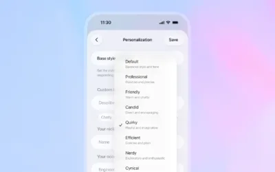 GPT-5.1: O ChatGPT fica mais ‘caloroso’ e inteligente