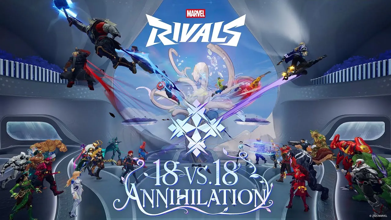 Marvel Rivals 18 vs 18 Annihilation