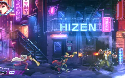 Neon Inferno: O Run-and-Gun Retrô que Une Contra e Wild Guns Chega ao Brasil