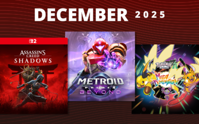 Nintendo Switch 2: Metroid Prime 4 e Assassin’s Creed Shadows Confirmados em Jogos de Dezembro de 2025