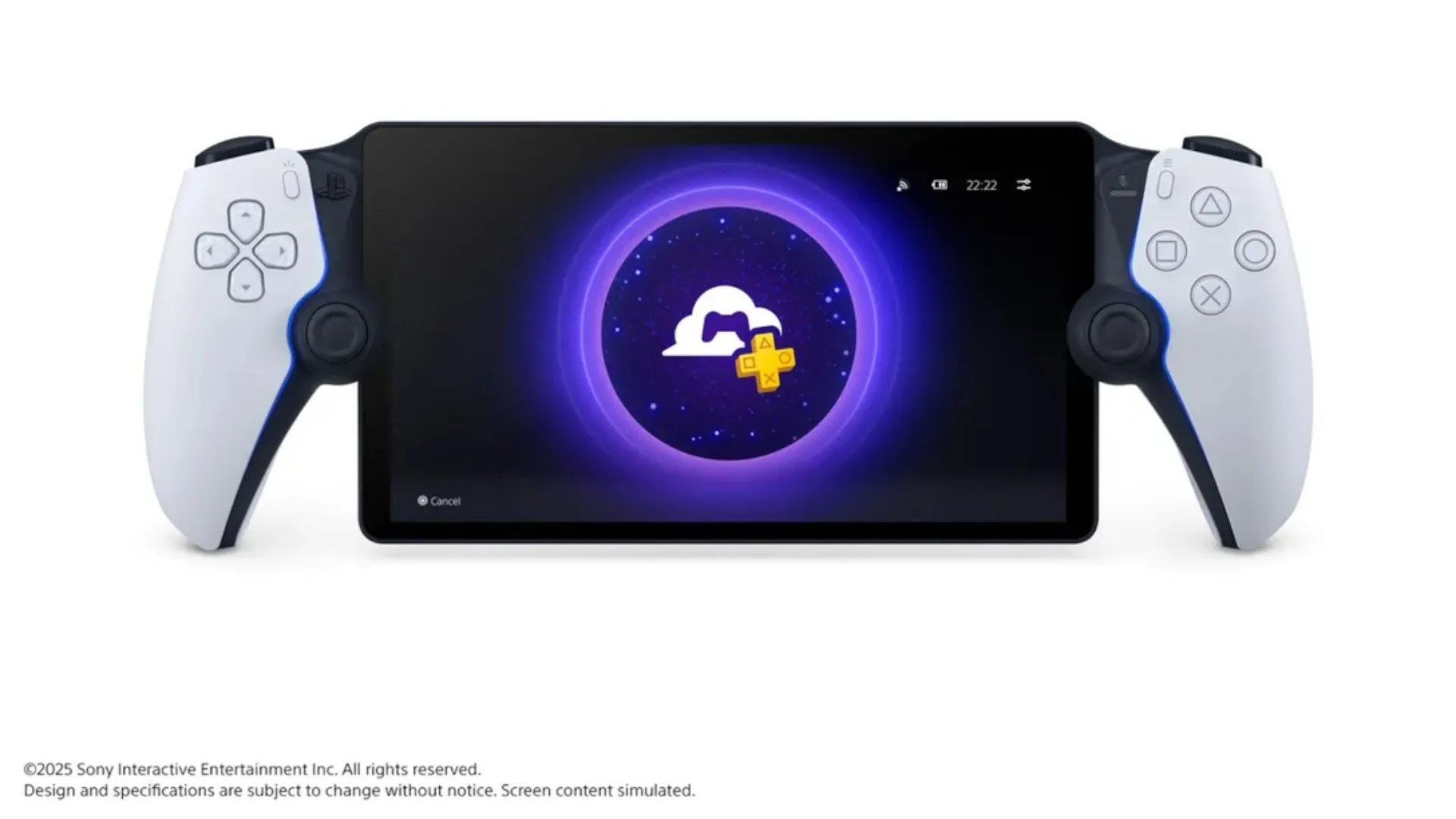 PlayStation Portal com a tela exibindo um jogo em Cloud Streaming