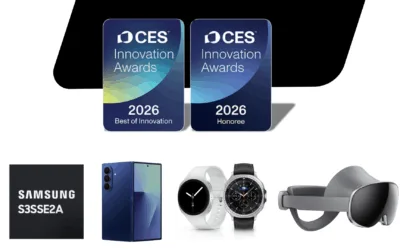 Samsung Vence Múltiplos CES 2026 Innovation Awards com Foco em IA