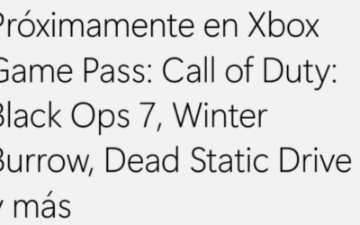 Xbox Game Pass: Call of Duty Black Ops 7 e Mais 10 Jogos Chegam em Novembro