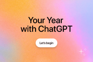 Your Year with ChatGPT: OpenAI lança retrospectiva estilo Spotify Wrapped