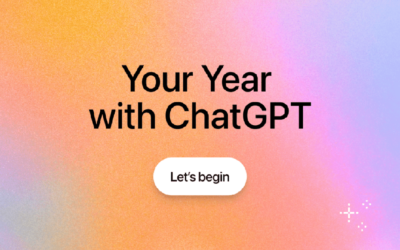 Your Year with ChatGPT: OpenAI lança retrospectiva estilo Spotify Wrapped