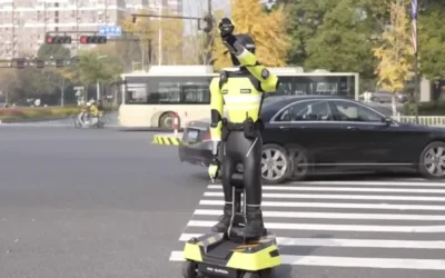 Robô Policial na China: Hangxing No. 1 revoluciona o trânsito