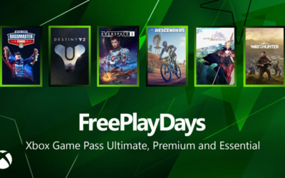 Xbox Free Play Days: 6 Jogos Grátis para Jogar Neste Fim de Semana